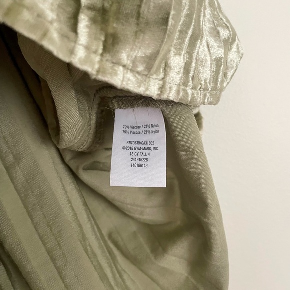 Gymboree velour skirt - girls size medium - sage green - great used condition - Picture 5 of 5